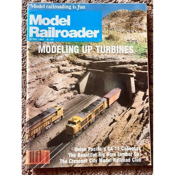 Vintage Model Railroader Magazines Lot of 6 Issues  JAN FEB MAR APR AUG DEC 1981 - Picture 8 of 13